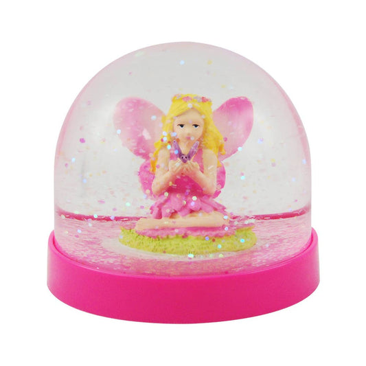 Fairy Acrylic Snow Globe Toys Pink Poppy   