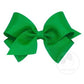 Small Grosgrain Bow Kids Hair Accessories Wee Ones Green  