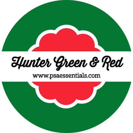 Two Color Ink - Hunter Green & Red Paper Goods PSA Essentials   