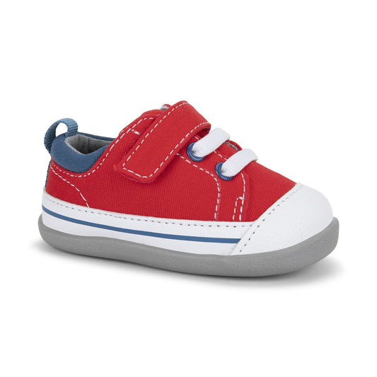 Stevie (Infant) - Red/Blue Boys Shoes See Kai Run   