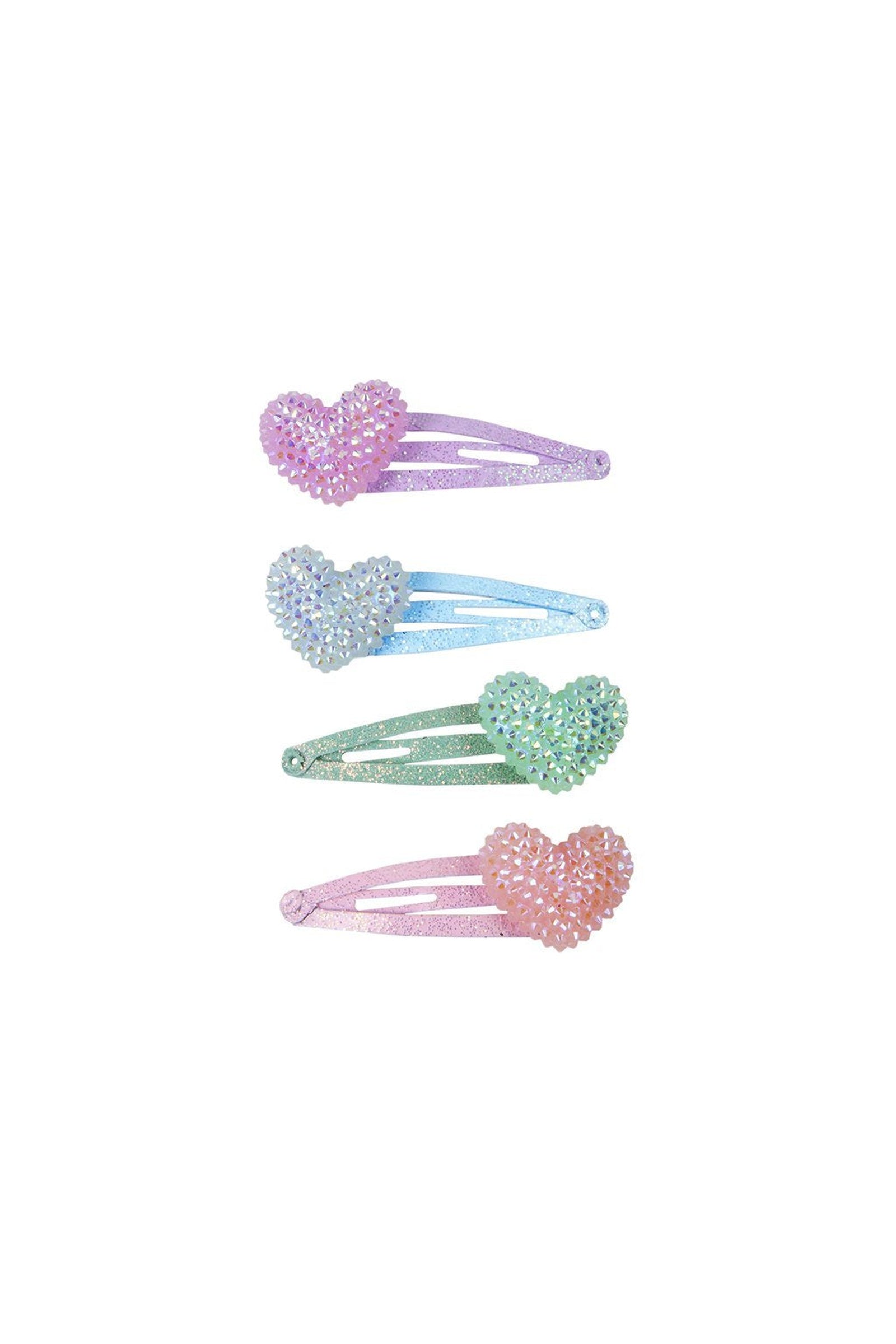 Sparkle Heart Bobble Hairclip Kids Hair Accessories Great Pretenders   