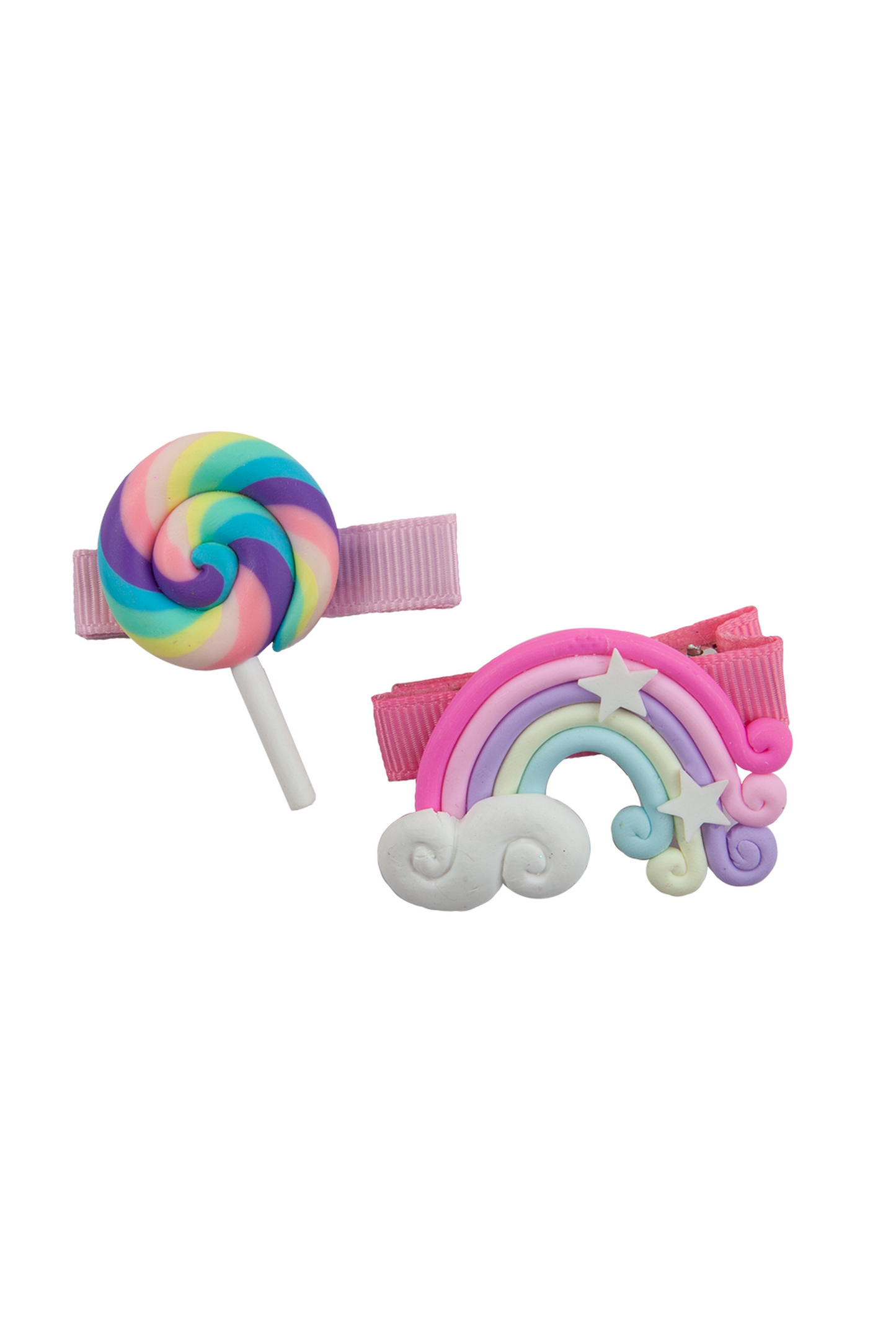Lollypop Rainbow Hairclips Accessories Great Pretenders   