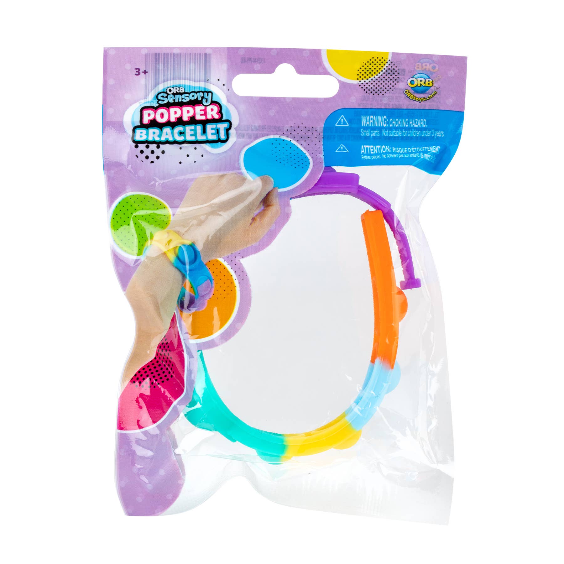 ORB™ Sensory Bubble Popper Bracelet Asst Gifts Orb Toys   