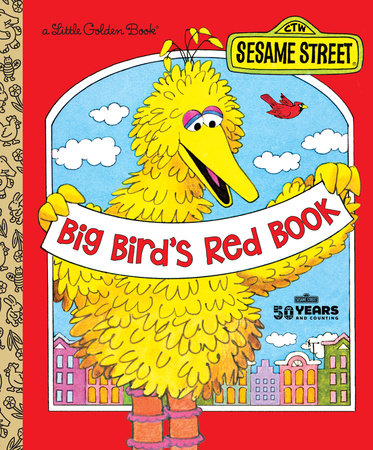 Little Golden Book - Big Bird's Red Book Gifts Penguin Random House   