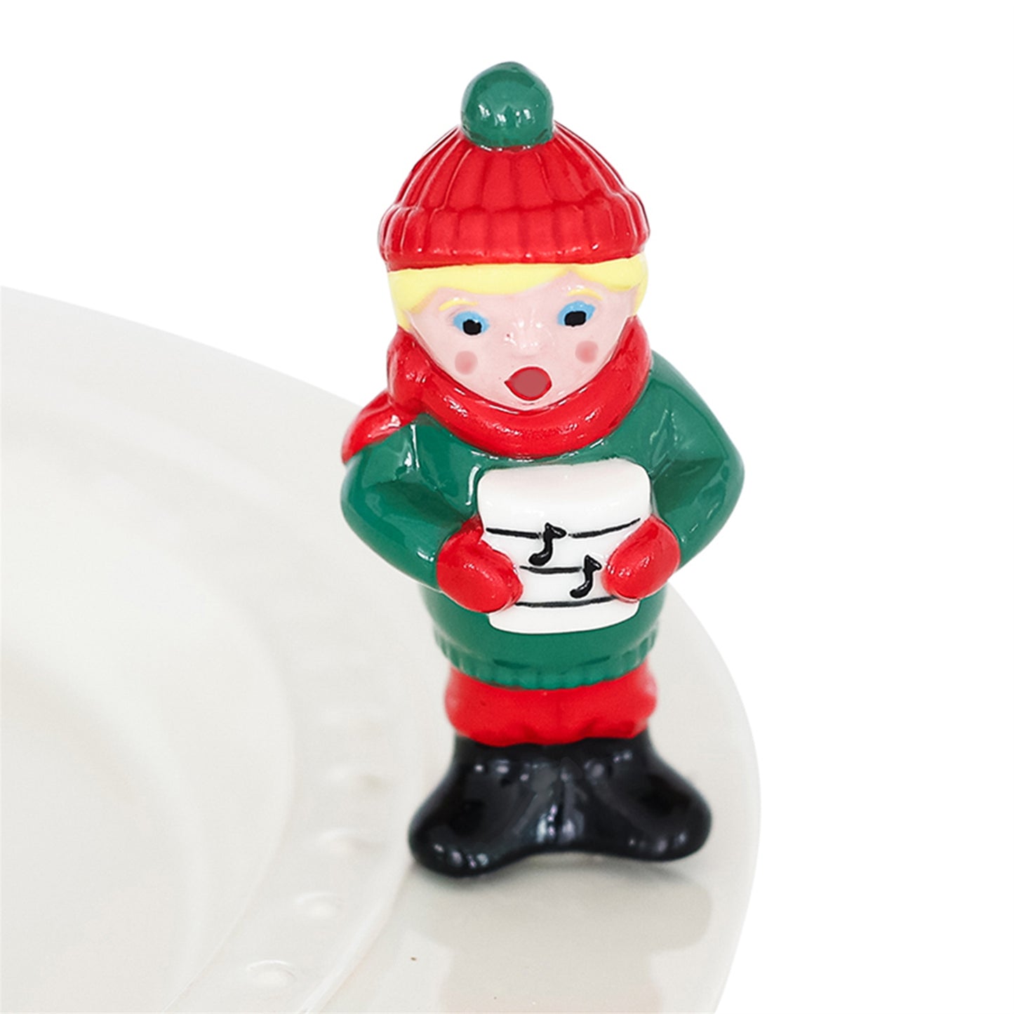 Nora Fleming  Mini - Fa-la-la Caroler Home Decor Nora Fleming   