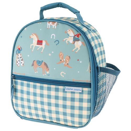 All Over Print Lunch Box - Western Kids Backpacks + Bags Stephen Joseph   