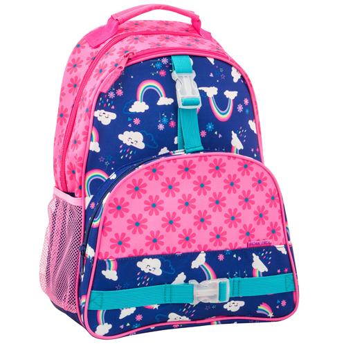 All Over Print Backpack - Rainbow Kids Backpacks + Bags Stephen Joseph   