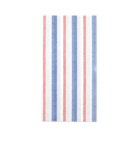 Papersoft Napkins Americana Stripe Guest Towels (Pack of 20) Kitchen + Entertaining Vietri   