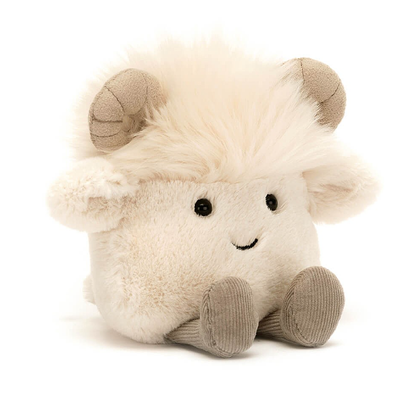 Amuseabean Ram Plush Jellycat   