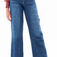 Audrey 5 Pocket Wide Leg - Dark Marine Women's Clothing Tribal   
