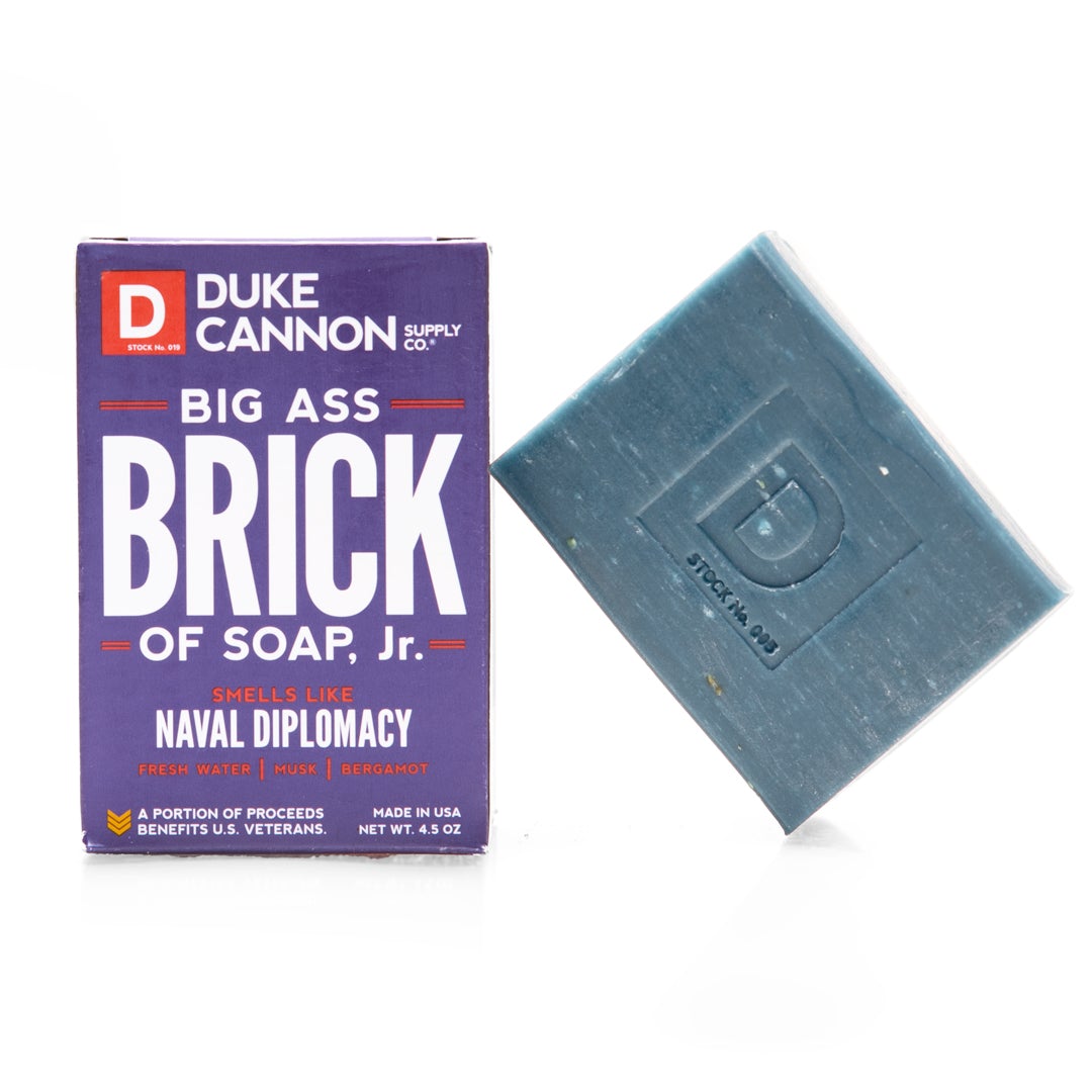 Naval Diplomacy Jr. Brick of Soap Self-Care Duke Cannon   