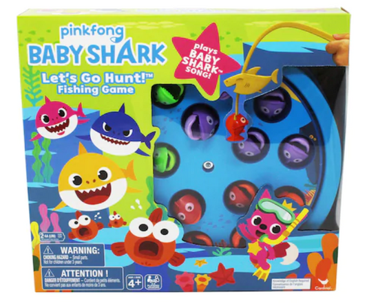 Baby Shark Fishing Game Toys Spin Master   