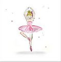 Blonde Ballerina Enclosure Card Gifts Over the Moon   