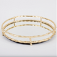 Gold Bamboo Round Mirrored Tray Home Decor 8 Oak Lane   