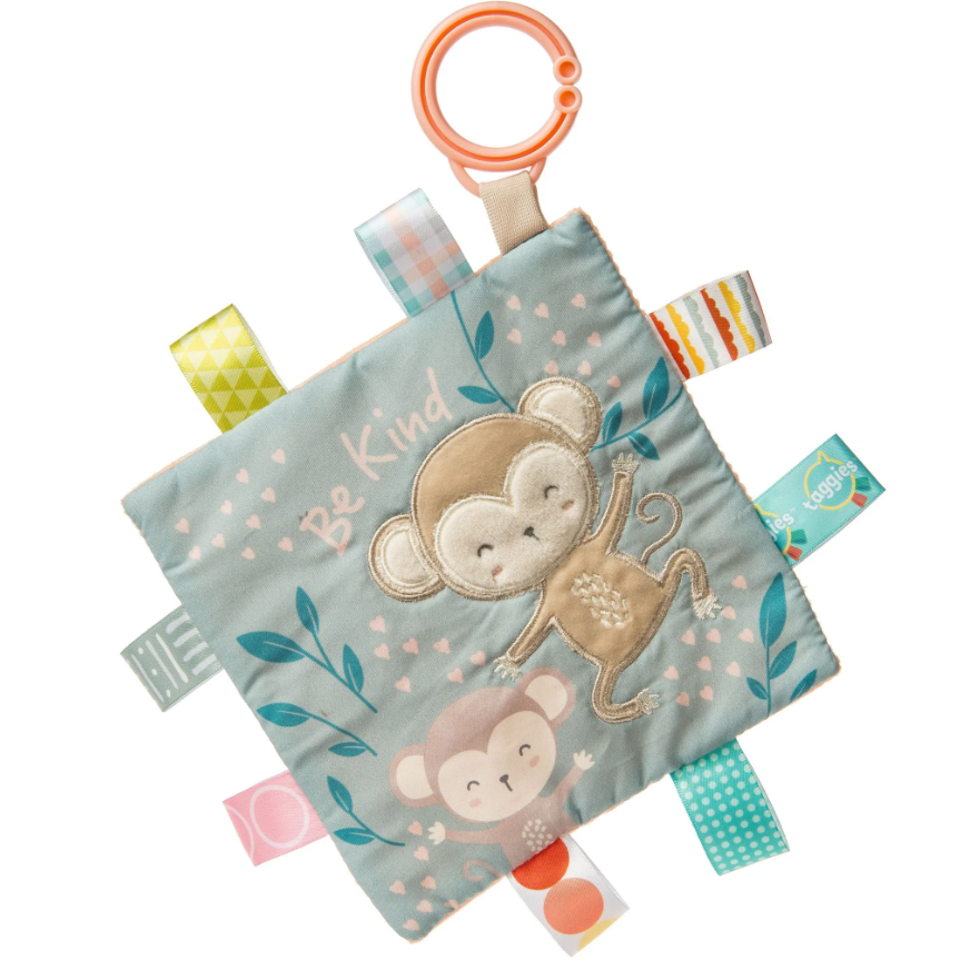 Taggies Crinkle Me Be Kind Monkey Baby Accessories Mary Meyer   