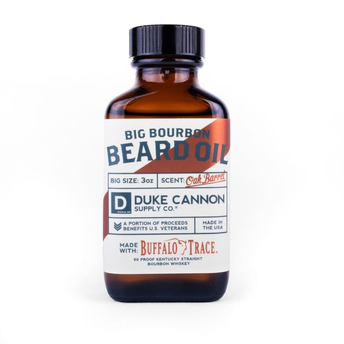 Big Bourbon Beard Oil Gift Duke Cannon   