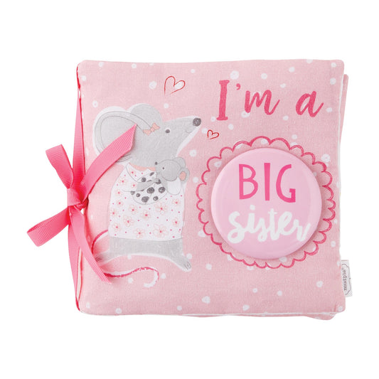 Big Sister Book & Pin Set Baby Accessories Mudpie   