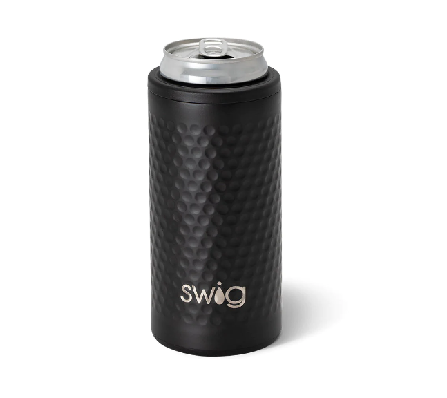 12 oz Skinny Can Cooler - Blacksmith Insulated Drinkware Swig   