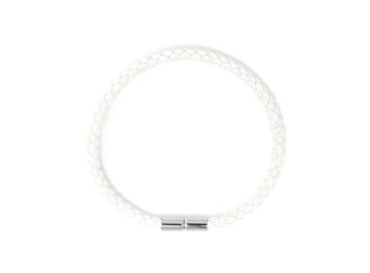 KEVA Braided Bracelet - White Bracelets Keva Style   