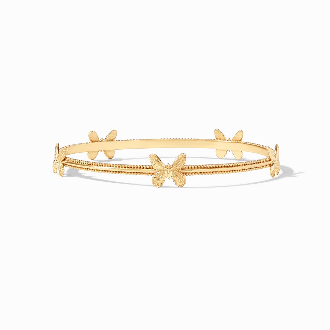 Butterfly Bangle Gold - Medium Bracelets Julie Vos   