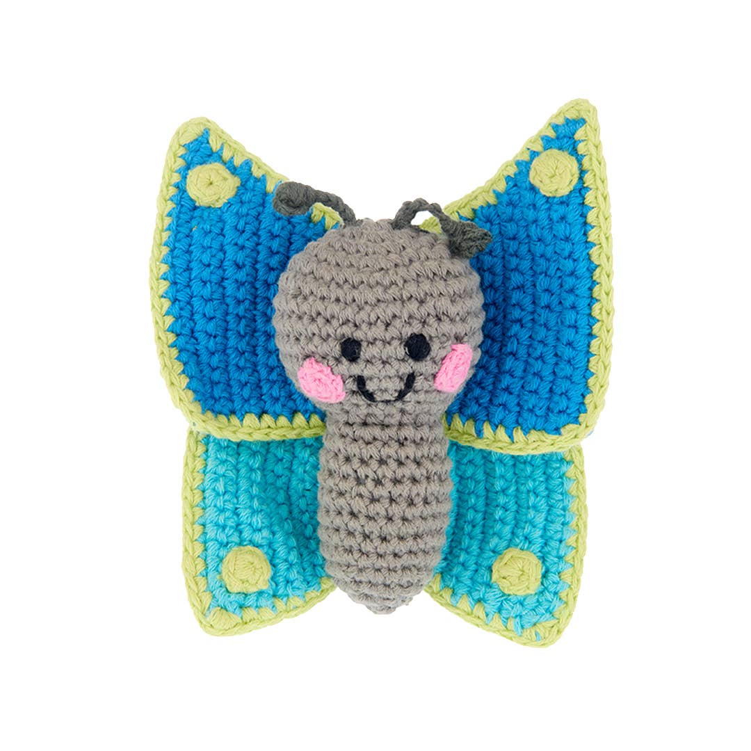 Butterfly Rattle Accessories Pebble   