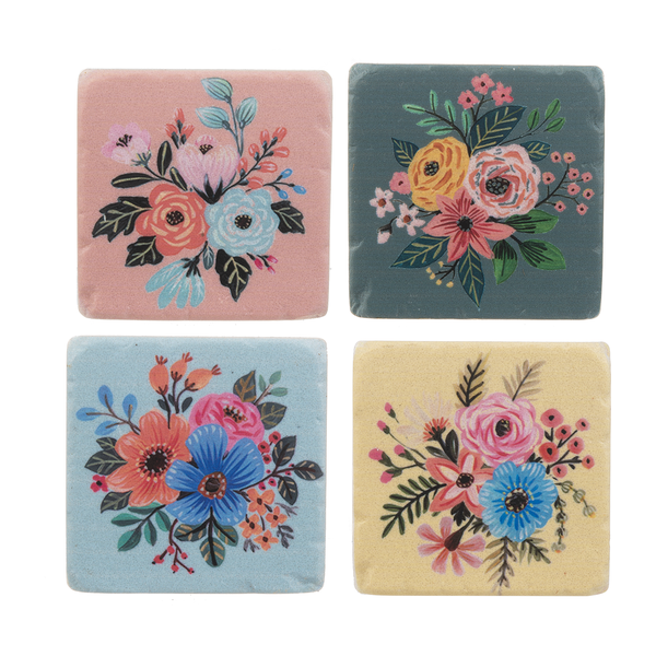 Boho Flower Coaster - Single Gifts Midwest-CBK   