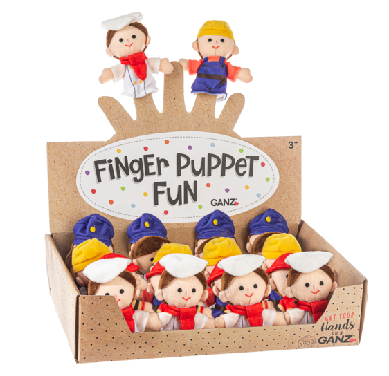 When I Grow Up Finger Puppets Toys Midwest-CBK   
