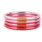 Carousel Pink All Weather Bangles (Set of 4) - XL Bracelets Budha Girl   