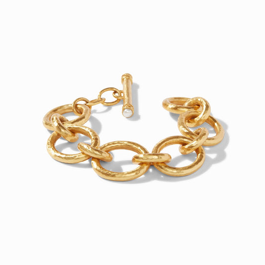 Catalina Link Bracelet Gold Bracelets Julie Vos   