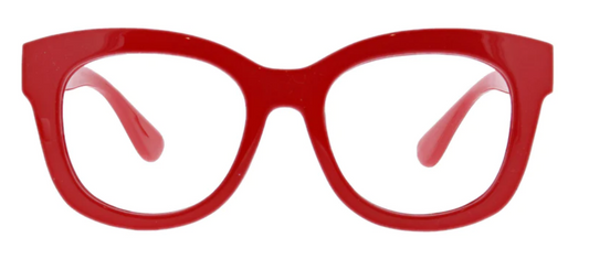 Center Stage - Red +2.00 Women's Accessories Peepers   