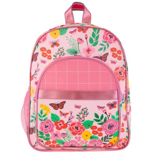 Classic Backpack - Butterfly Floral Kids Backpacks + Bags Stephen Joseph   