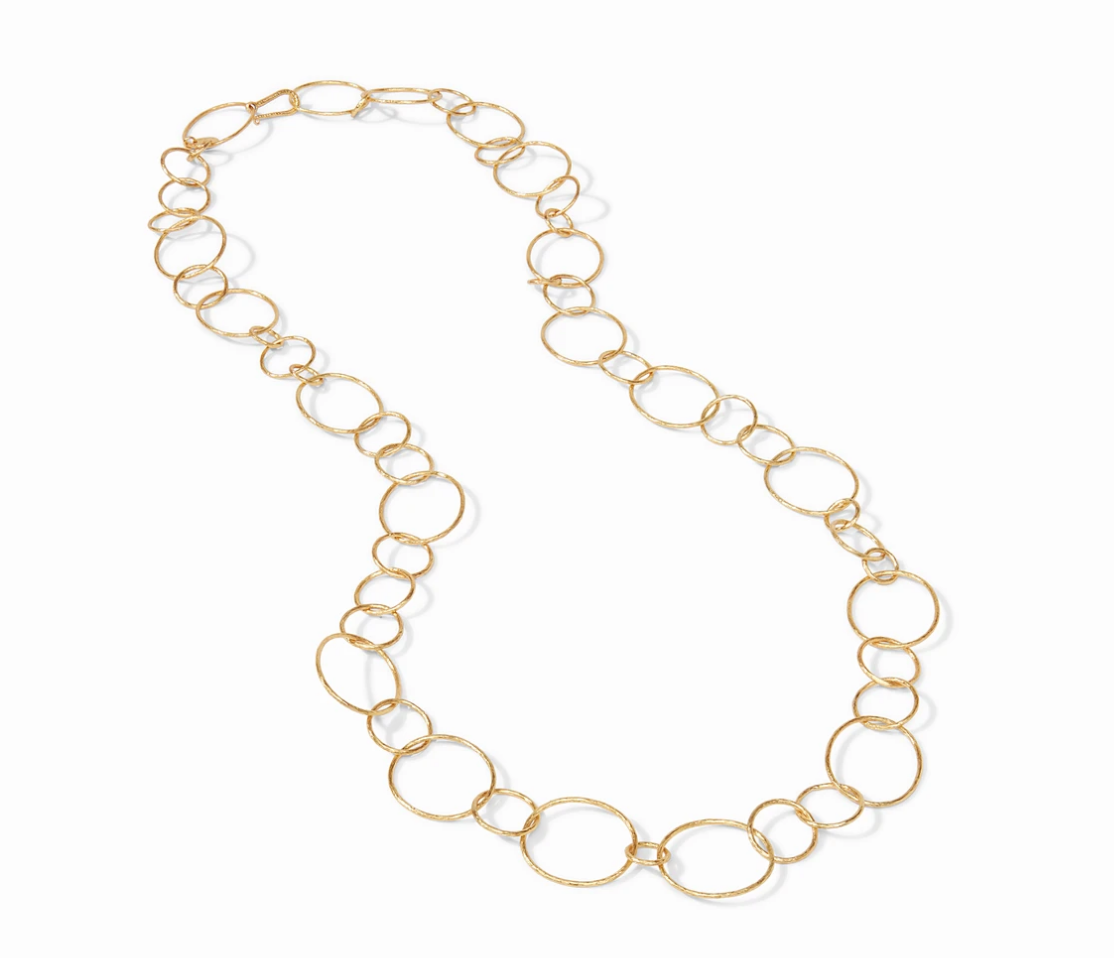Colette Textured Necklace Gold Women's Jewelry Julie Vos   