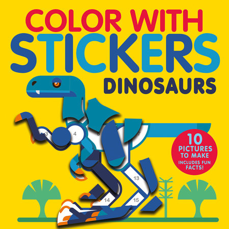 Color with Stickers - Dinosaurs Gifts Penguin Random House   