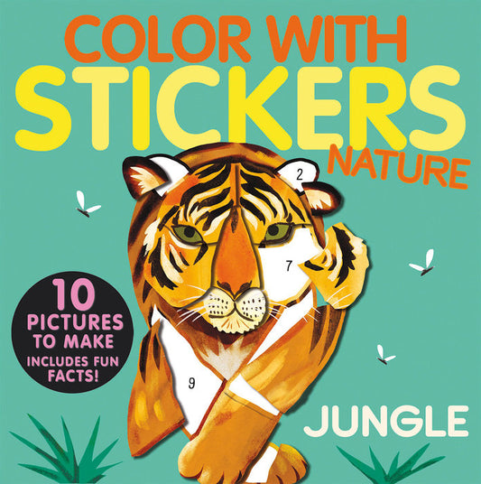 Color with Stickers - Jungle Books Penguin Random House   