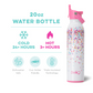 20oz Flip + Sip Insulated Water Bottle - Confetti Insulated Drinkware Swig   
