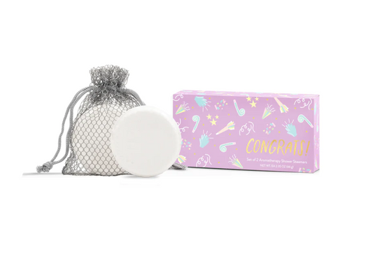 Congrats Shower Steamer Gift Set Self-Care Cait and Co.   