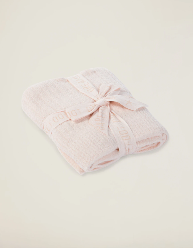 Pink Cozychic Lite Ribbed Blanket Gifts Barefoot Dreams   