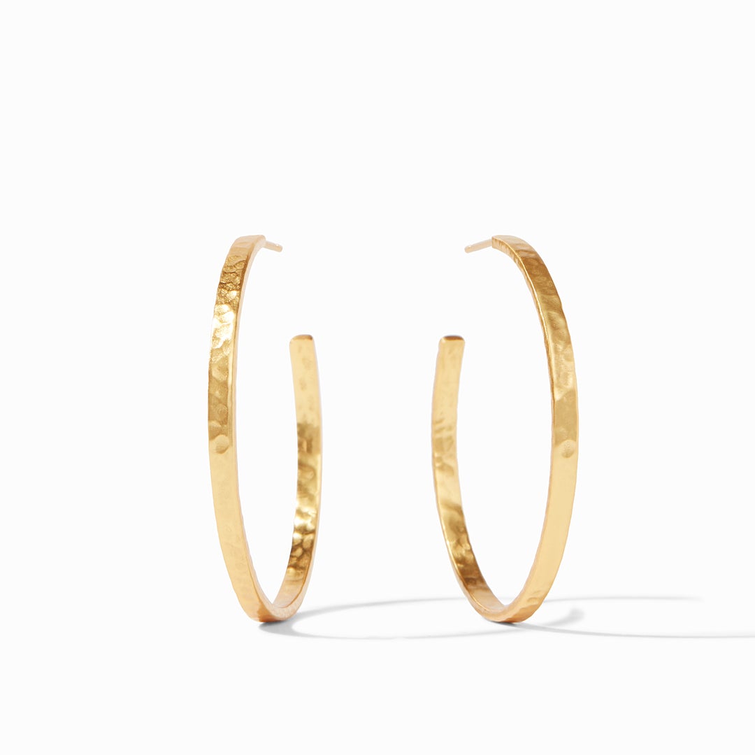 Crescent Hoop Gold - Large Earrings Julie Vos   