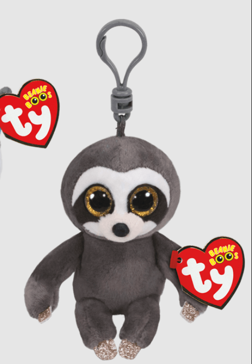 Dangler Sloth Clip Plush Ty   