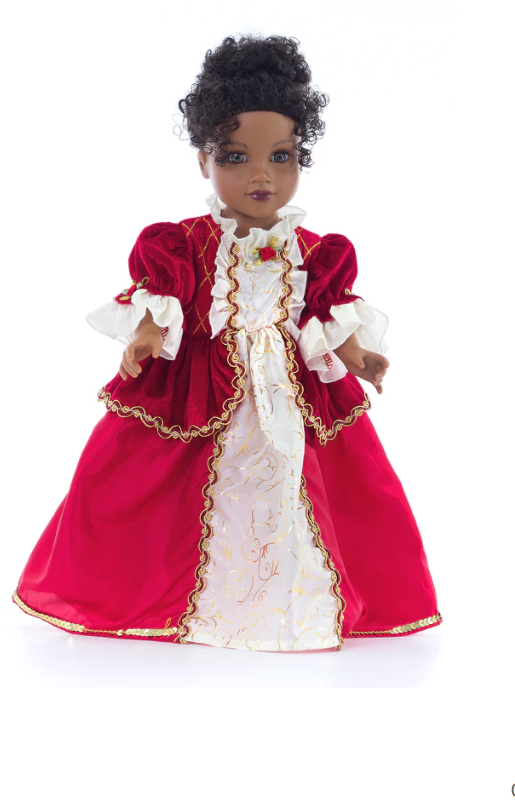 Doll Dress: Winter Beauty Gifts Little Adventures   