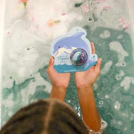 Dolphin Bath Bomb Bath Cait and Co.   