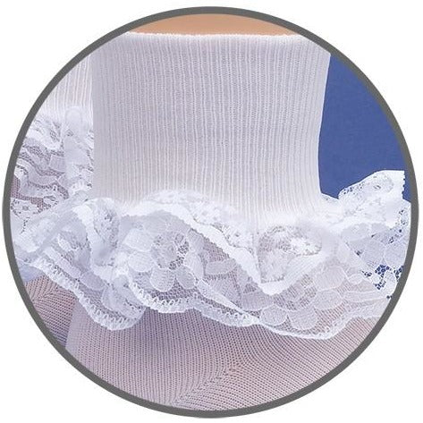 Dressy Lace Accessories Jefferies Socks White INF 