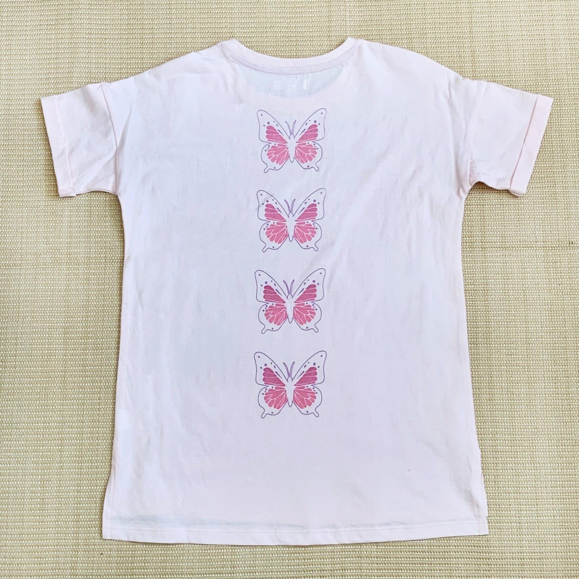 Thrive Butterfly Tee Clothing Paper Flower   