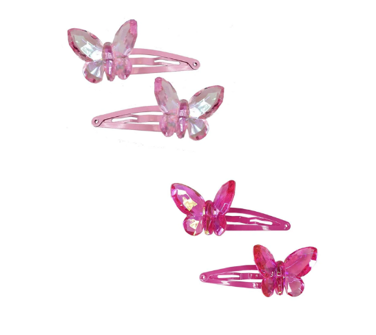 Fancy Flutter Butterfly Clips Kids Hair Accessories Great Pretenders   