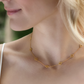Florentine Demi-Delicate Necklace Gold 16-17 Inches Necklaces Julie Vos   
