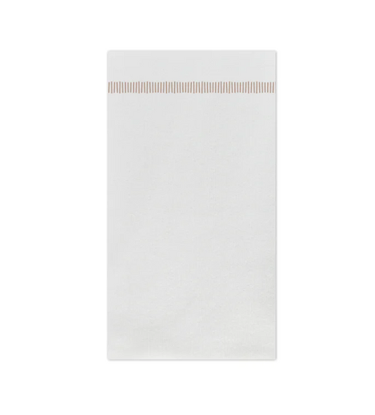 Papersoft Napkins Fringe Linen Guest Towel (Pack of 20) Kitchen + Entertaining Vietri   