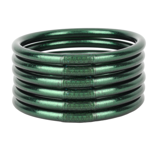 Frond All Weather Bangles (Set of 3) - LG Bracelets Budha Girl   