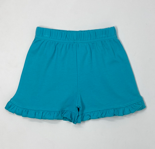 Caribbean Girl's Ruffled Shorts Girls Shorts Luigi   