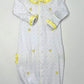 Ellen's Classics Scattered Ruffle Converter - Yellow Baby Sleepwear Magnolia Baby   