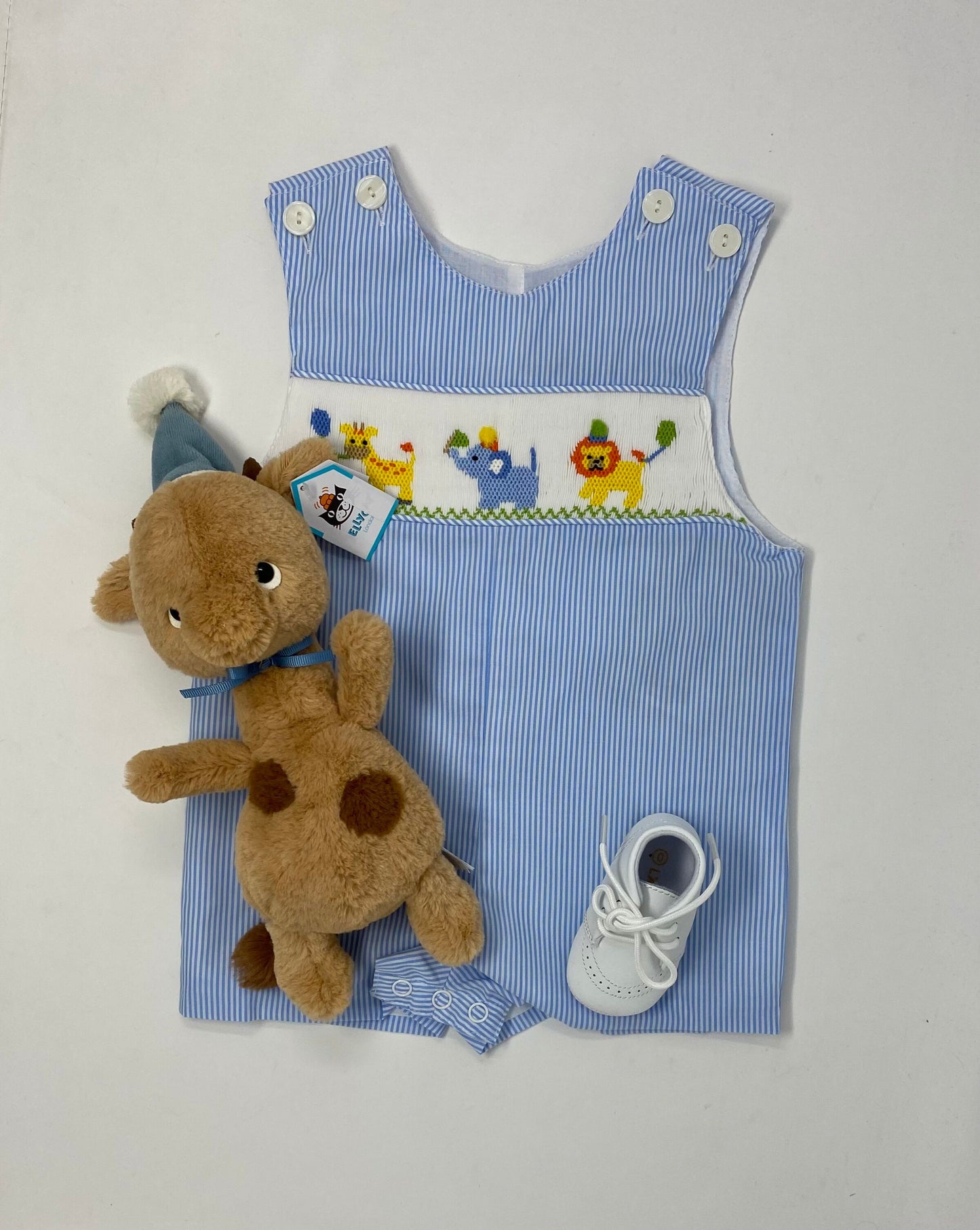 Blue Hayes Party Time Shortall Boys Bubbles + Rompers Remember Nguyen   